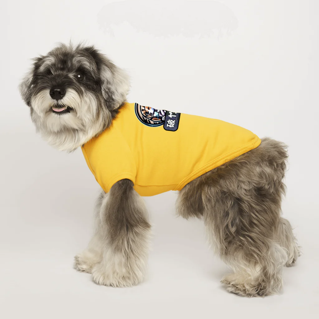 OdenChikuwabuの「希望犬」破竹之勢 (はちくのいきおい) - 止まらない勢い Dog T-shirt