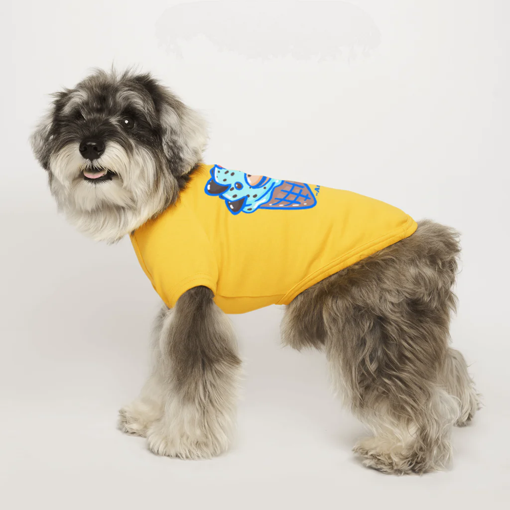 segasworksの恐竜アイスクリーム〜ザクザクアンキロサウルス〜 Dog T-shirt