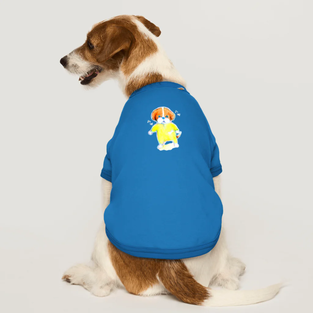 シーズー愛のロンパース犬（元気） ドッグTシャツ