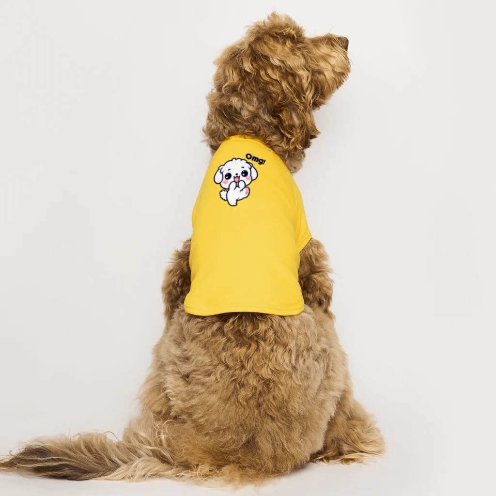 OMG DOG 【オーマイガ ドッグ】のOMG-DOG マルチーズのまるる Dog T-shirt