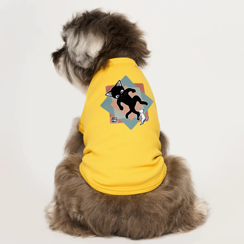 BATKEI ARTのWith Cute Friend Dog T-shirt