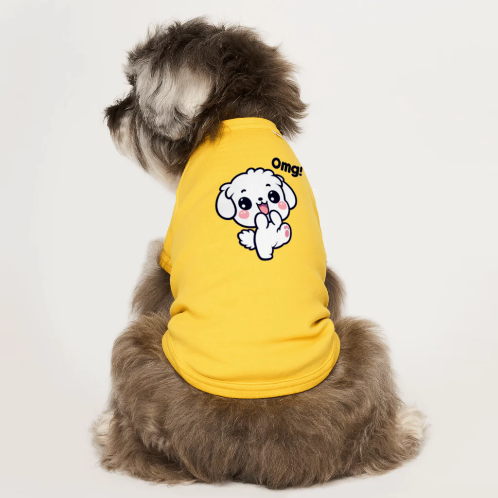 OMG DOG 【オーマイガ ドッグ】のOMG-DOG マルチーズのまるる Dog T-shirt