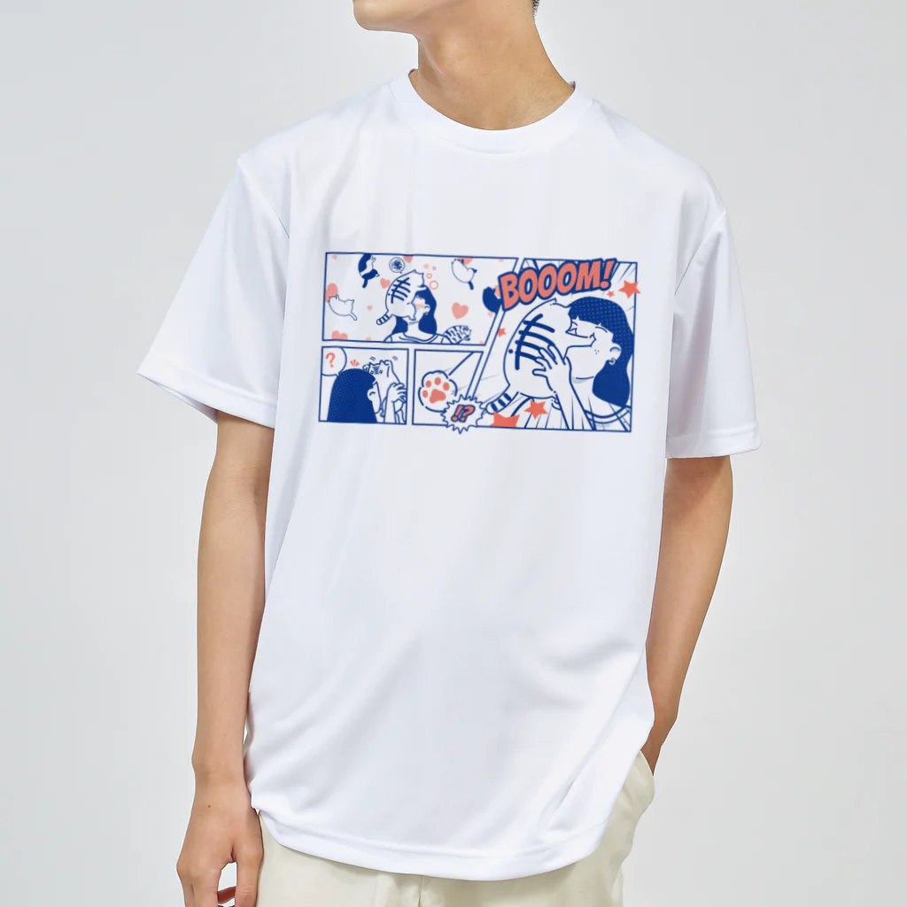 Fluffy_HUGSの【フラハグ】４コマ漫画（キッズ・ベビー） Dry T-Shirt