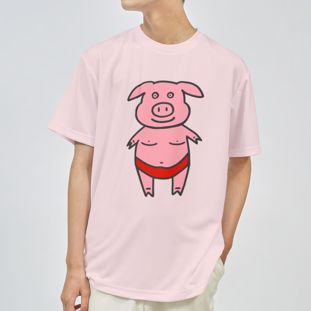 ムエックネのブタ② Dry T-Shirt