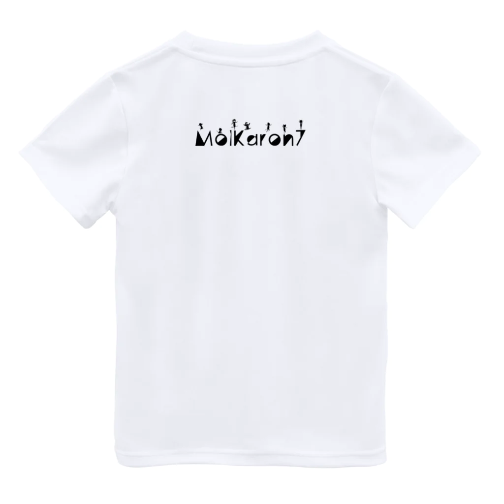 MolKaronのMolKaron７　特別訓練　パルクールのような　ブラック Dry T-Shirt