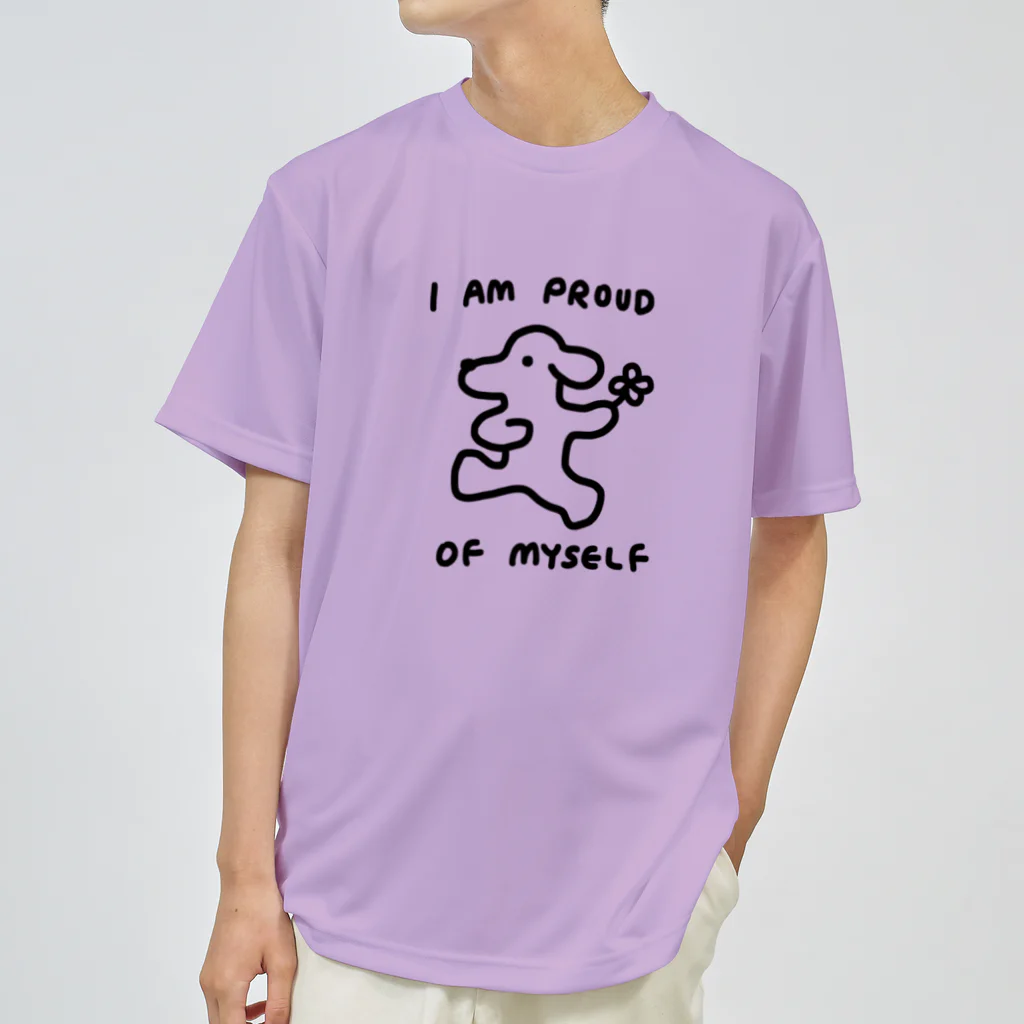 morieebooksのI am proud Dry T-Shirt