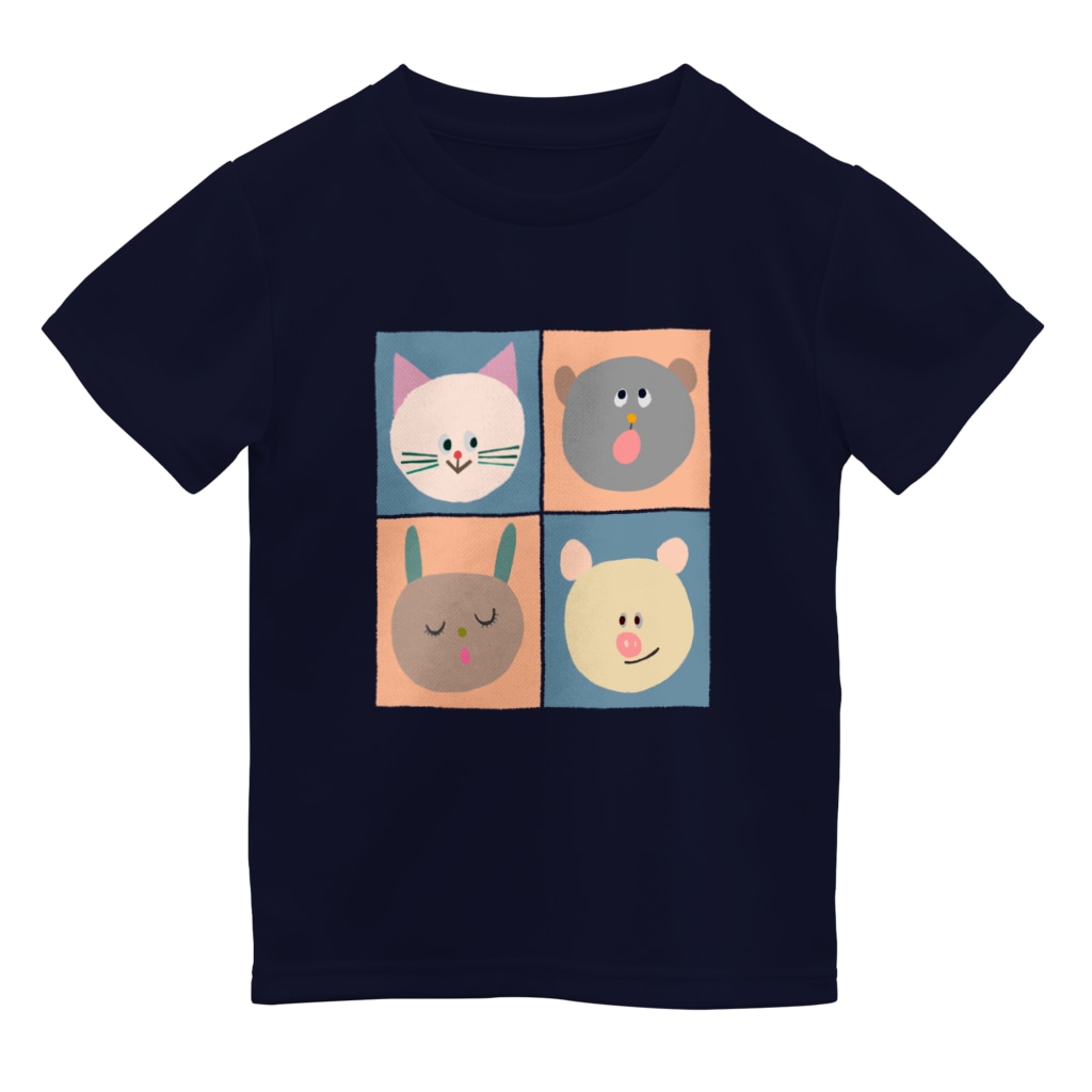 boorichanの animals Dry T-Shirt