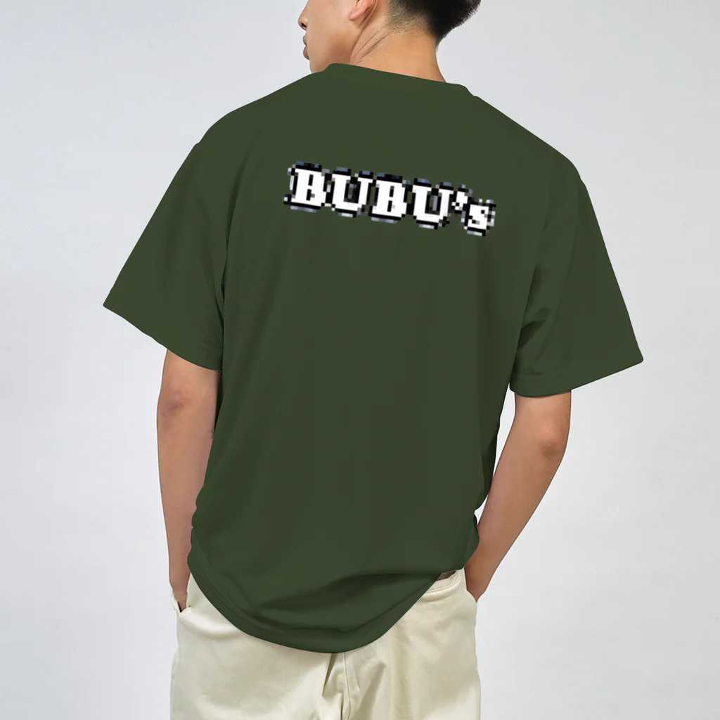 bubusのブルドッグサブマネージャー　ブブ30 ドライTシャツ