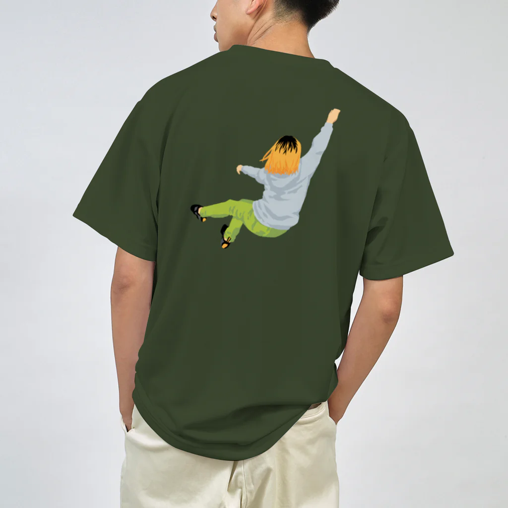 RASRASの登る子さん９号 Dry T-Shirt
