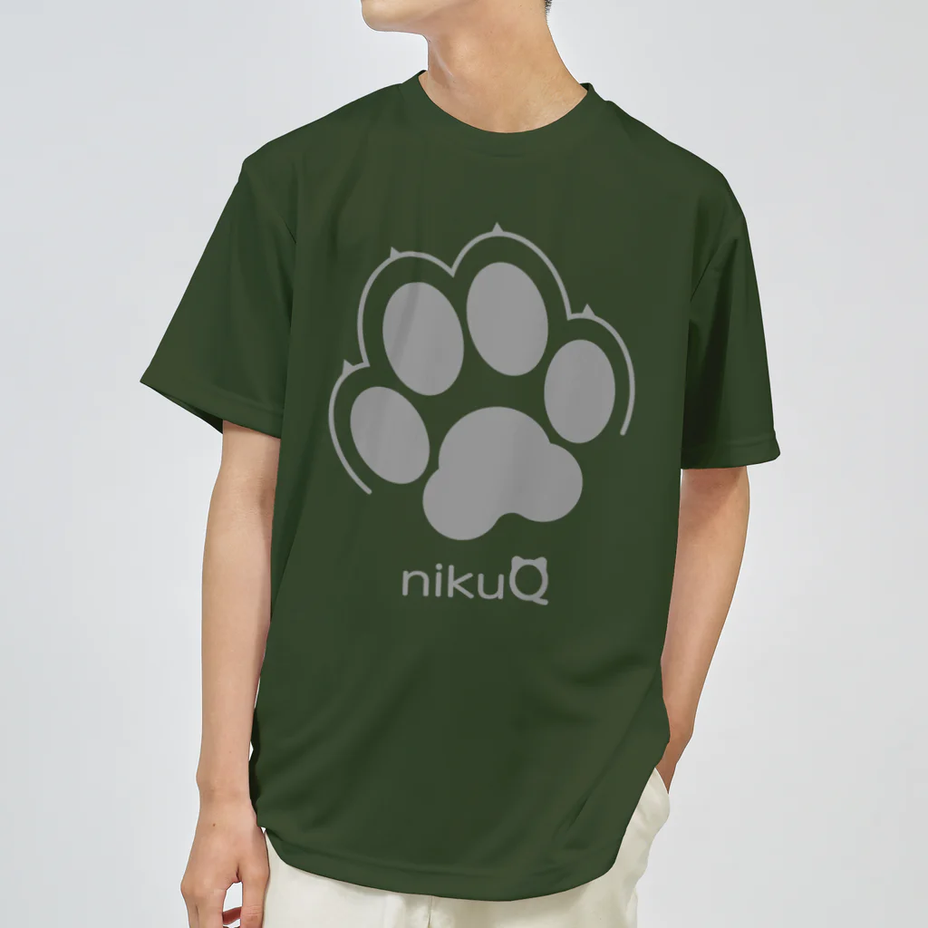 WebArtsの肉球をモチーフにしたオリジナルブランド「nikuQ」（犬タイプ）です Dry T-Shirt