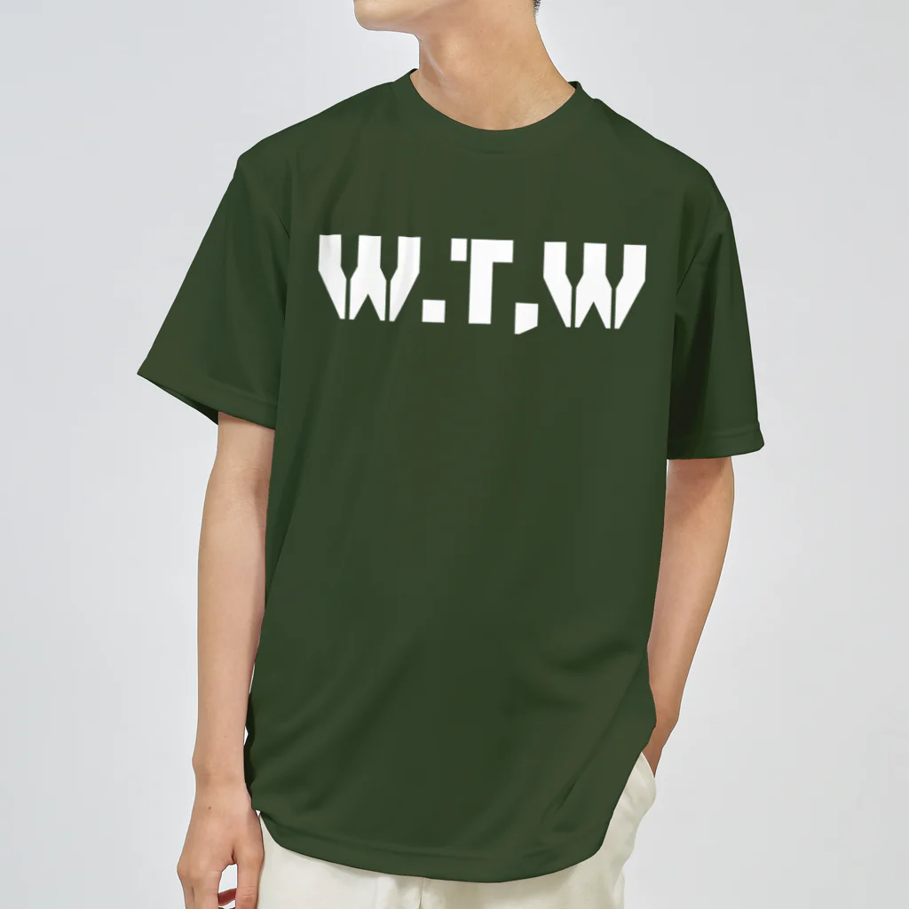 T-ShhhのW.T.W(with the works) ドライTシャツ