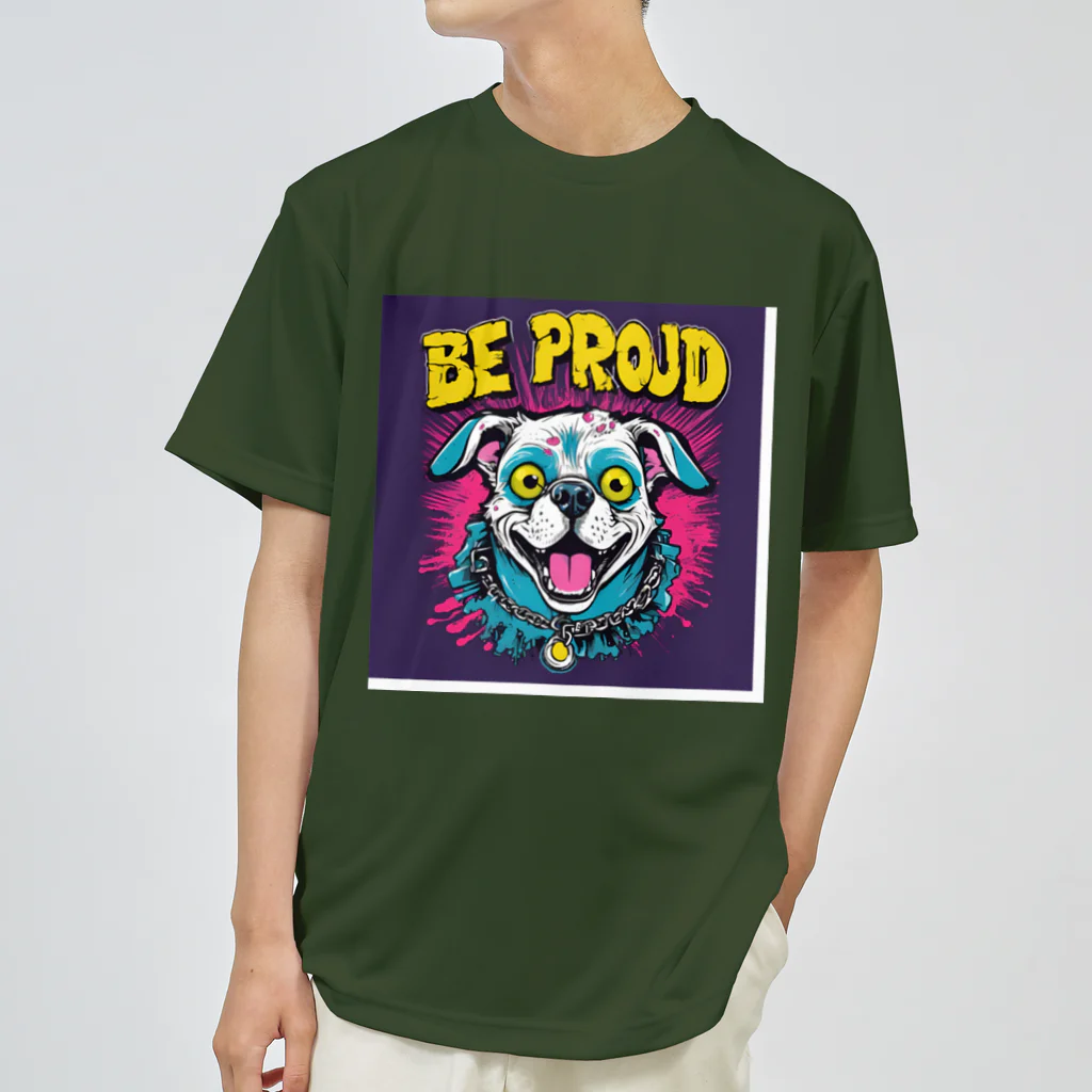 Be proudのBe proudわんちゃんバンドT Dry T-Shirt