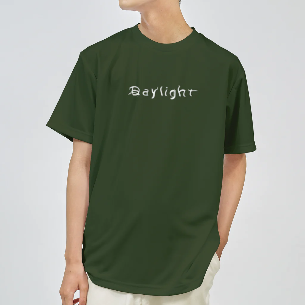 ひろし。のTシャツ屋さんのフォントシリーズ,  DはDaylight 01。 ドライTシャツ