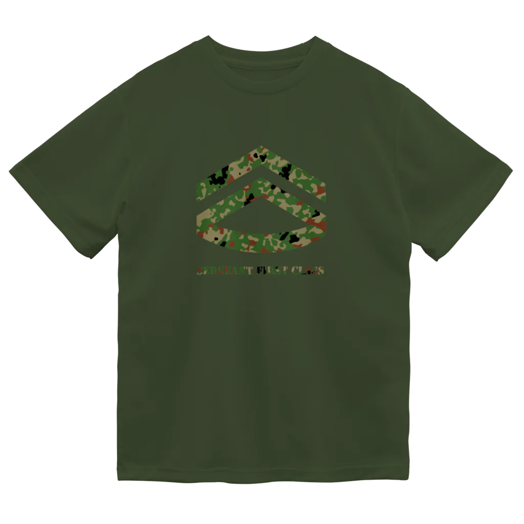 Y.T.S.D.F.Design　自衛隊関連デザインの陸上自衛隊　２等陸曹 Dry T-Shirt