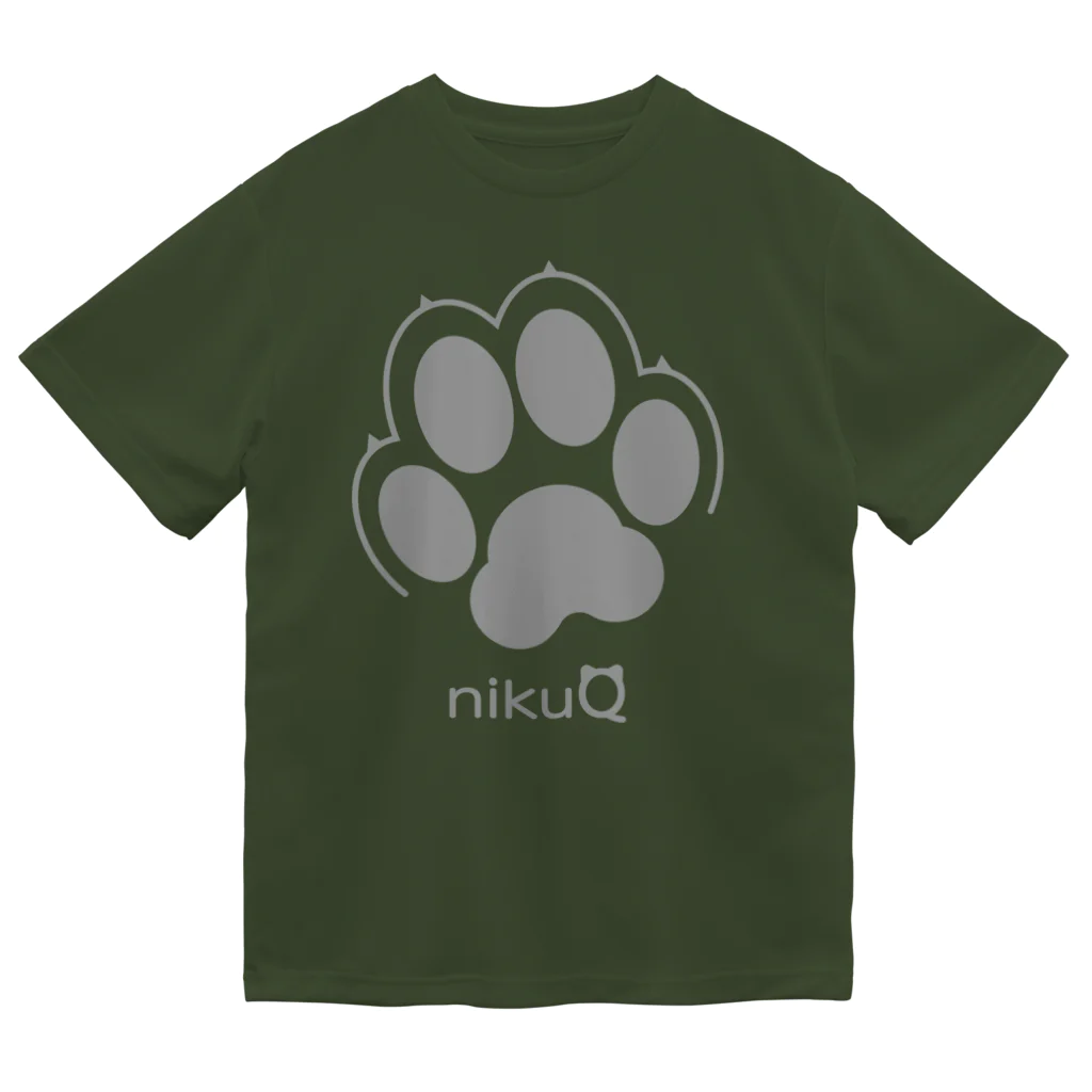 WebArtsの肉球をモチーフにしたオリジナルブランド「nikuQ」（犬タイプ）です Dry T-Shirt