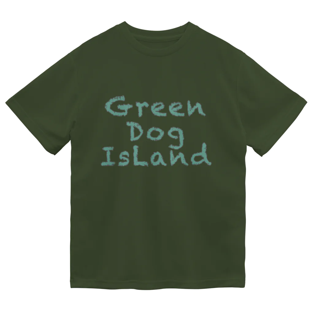 グデリ帝国SHOPのGREEN　DOG　ISLAND　GOODS Dry T-Shirt