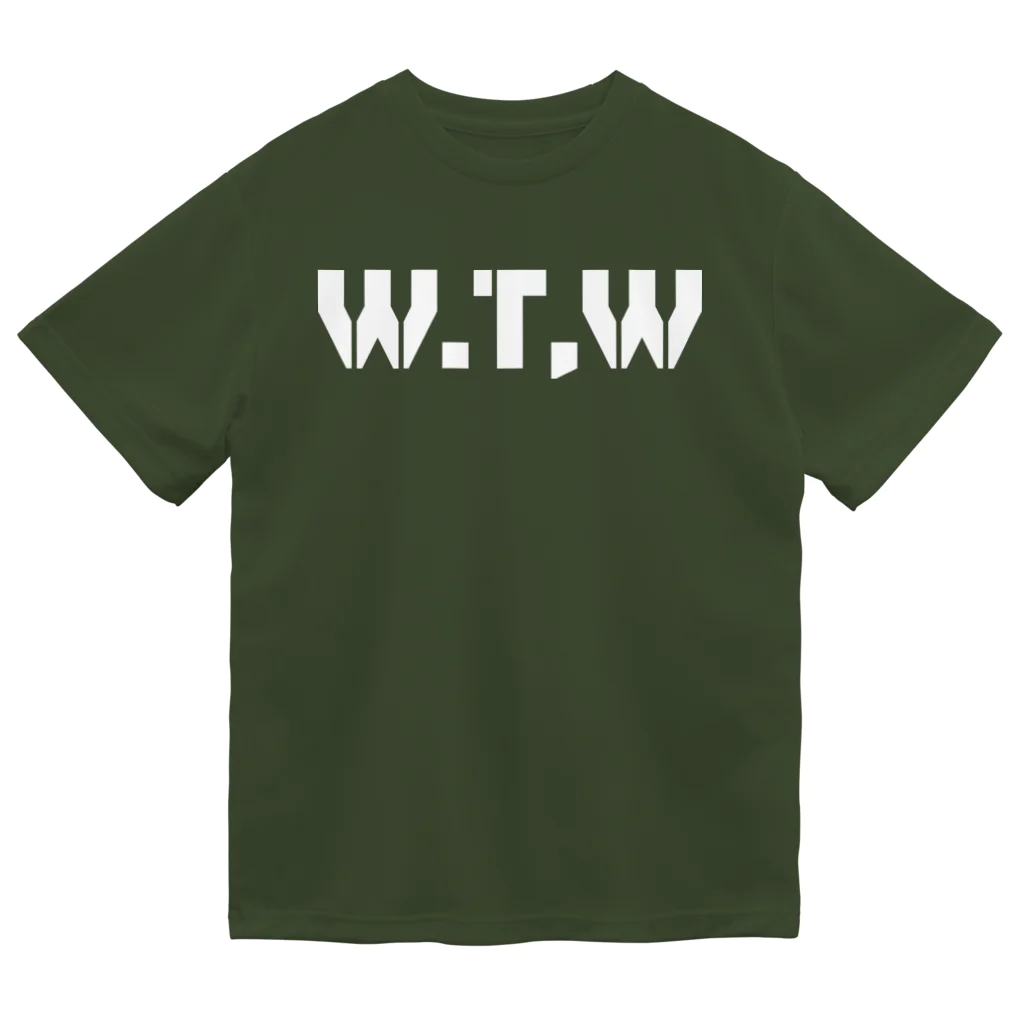 T-ShhhのW.T.W(with the works) ドライTシャツ