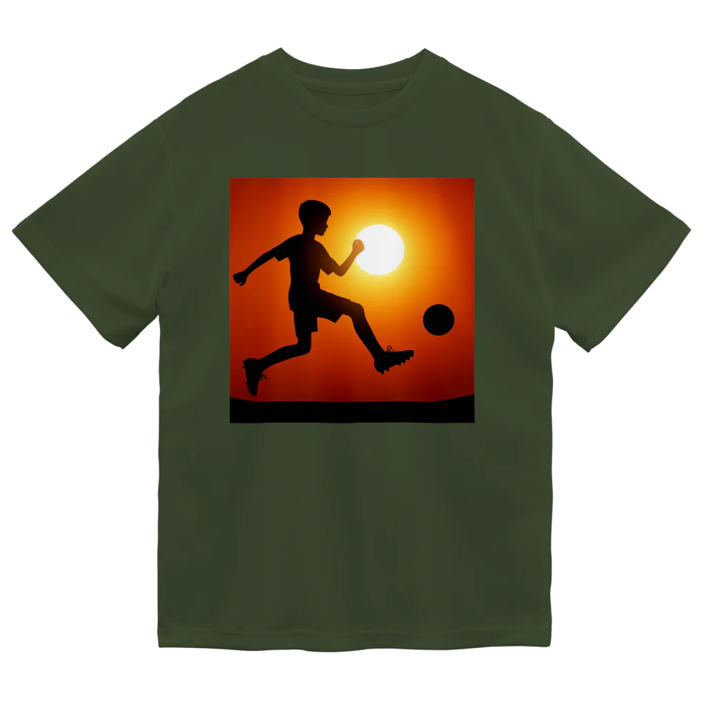 foot8のサッカー少年 Dry T-Shirt