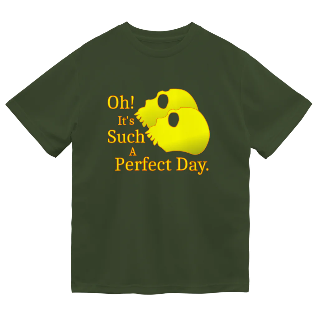 『NG （Niche・Gate）』ニッチゲート-- IN SUZURIのOh! It's Such A Perfectday.（黄色） ドライTシャツ