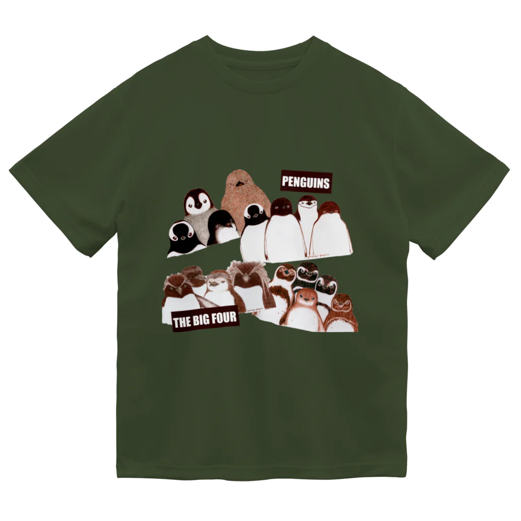 ヤママユ(ヤママユ・ペンギイナ)のPENGUINS THE BIG FOUR LIVE! Dry T-Shirt