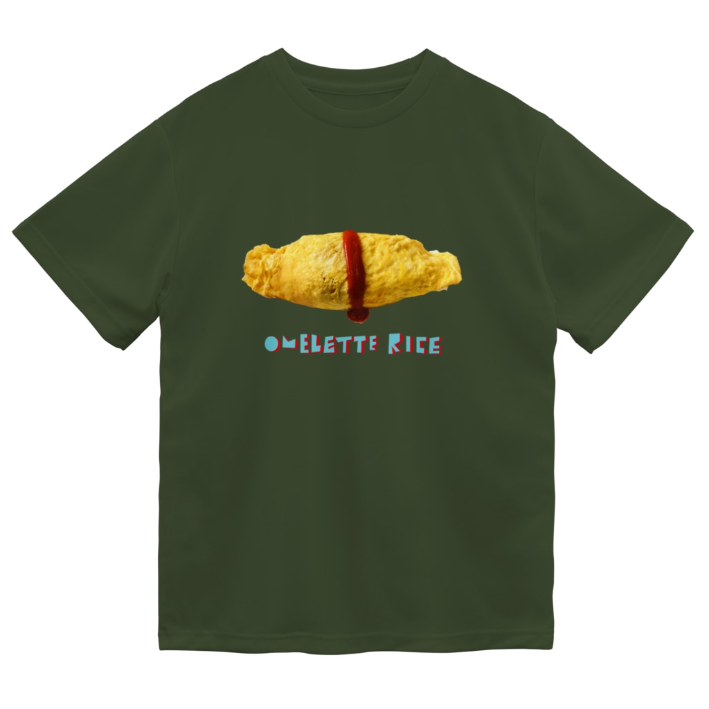 うさぎちゃんアイランドのおいしかったオムライス Dry T-Shirt