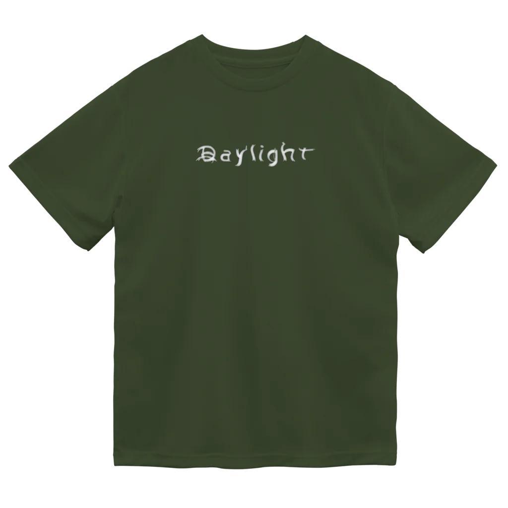 ひろし。のTシャツ屋さんのフォントシリーズ,  DはDaylight 01。 ドライTシャツ