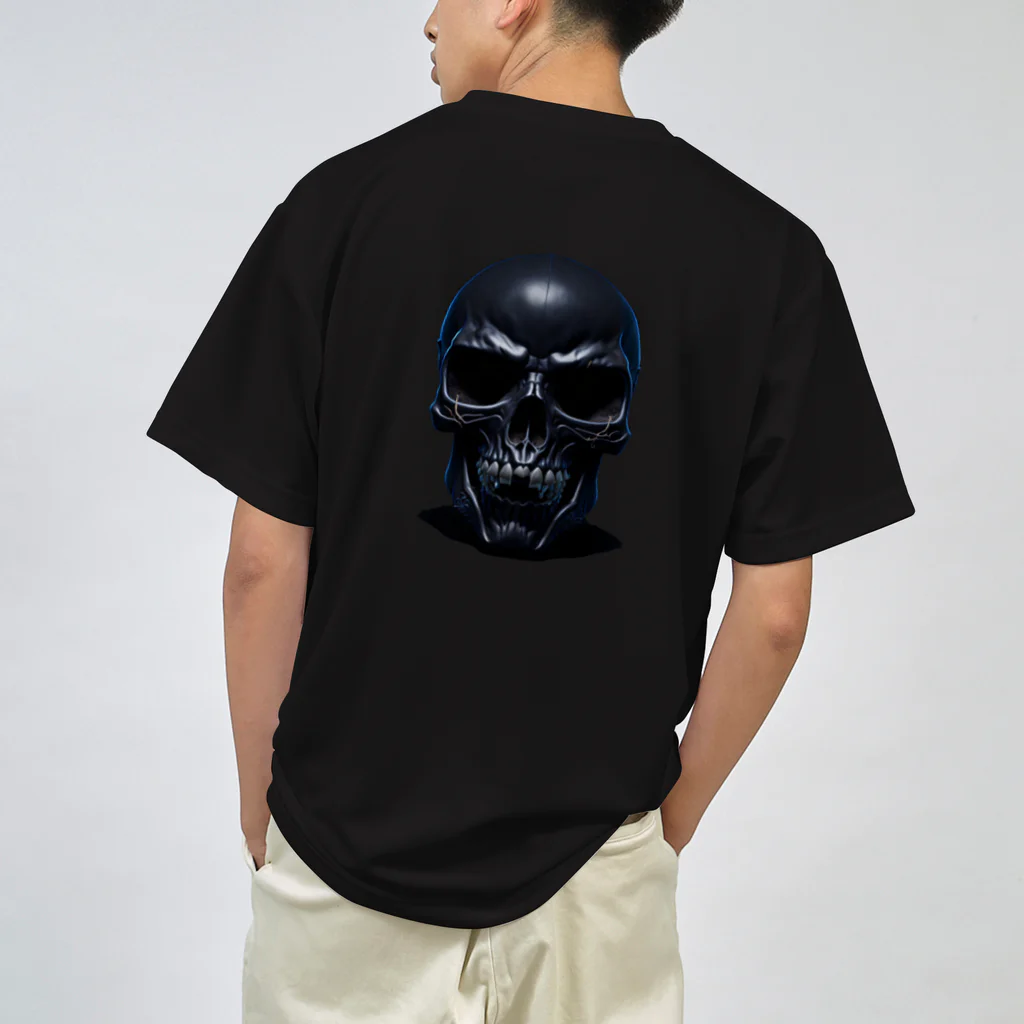 ななしのブラックスカル ドライTシャツ