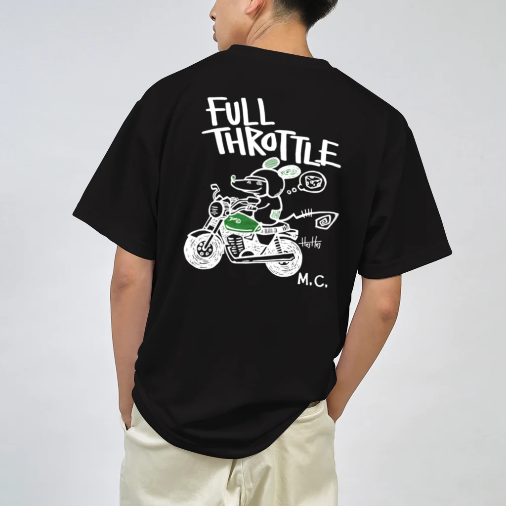 Hej-HejのVICTOR FULL THROTTLE ドライTシャツ