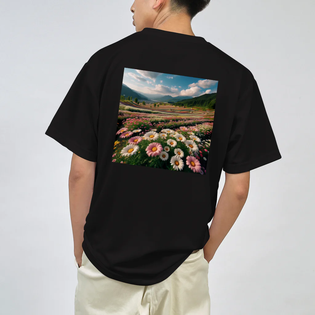 two_three_on_MINDのデイジーフラワー ドライTシャツ