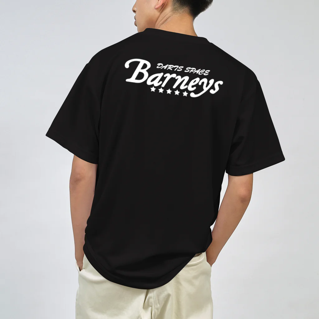 DARTS SPACE Barneysの前後ロゴプリント ドライTシャツ