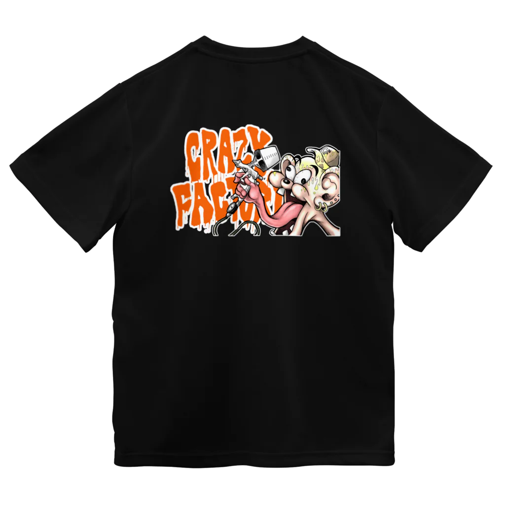 crazy factoryの爆音ニンジン Dry T-Shirt