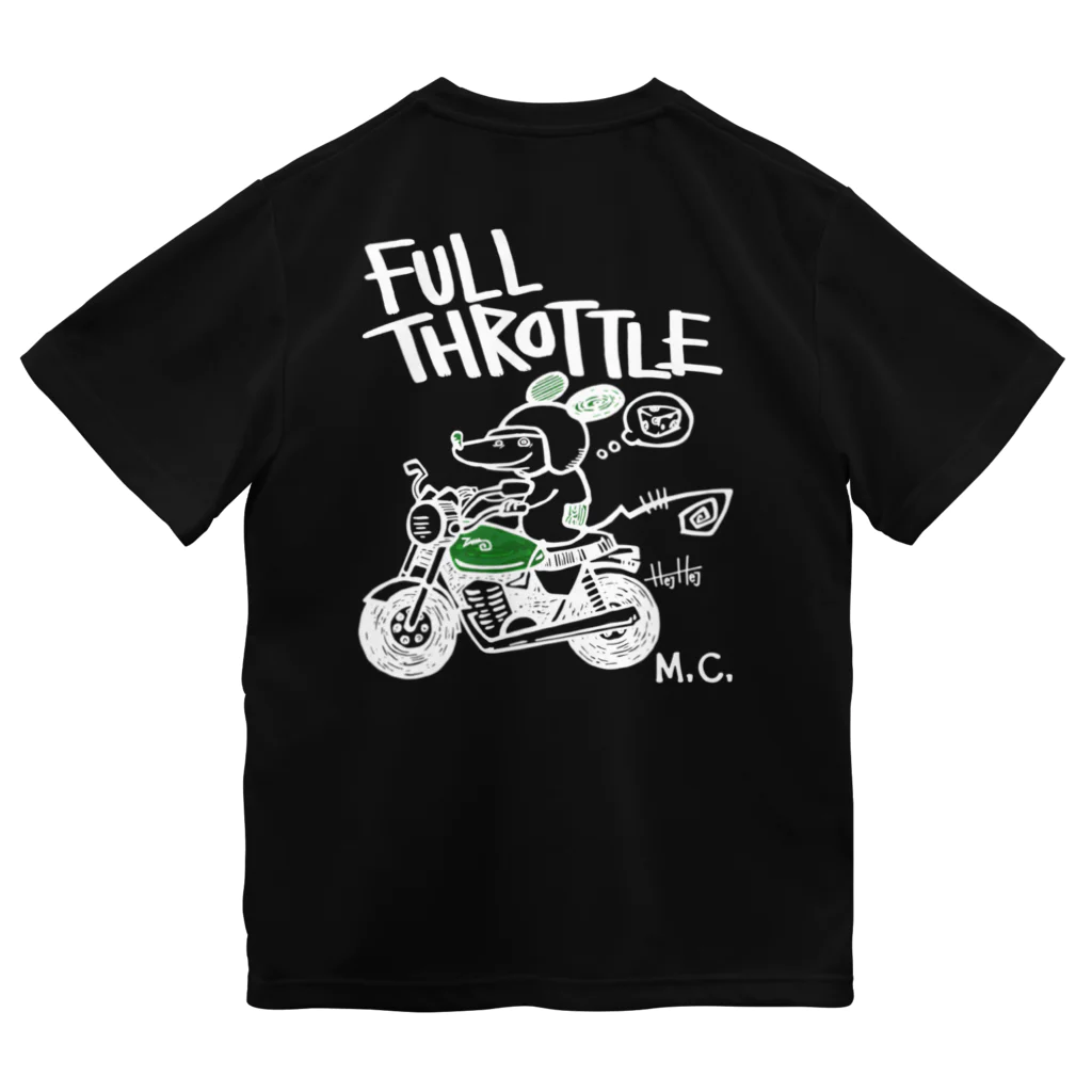 Hej-HejのVICTOR FULL THROTTLE ドライTシャツ