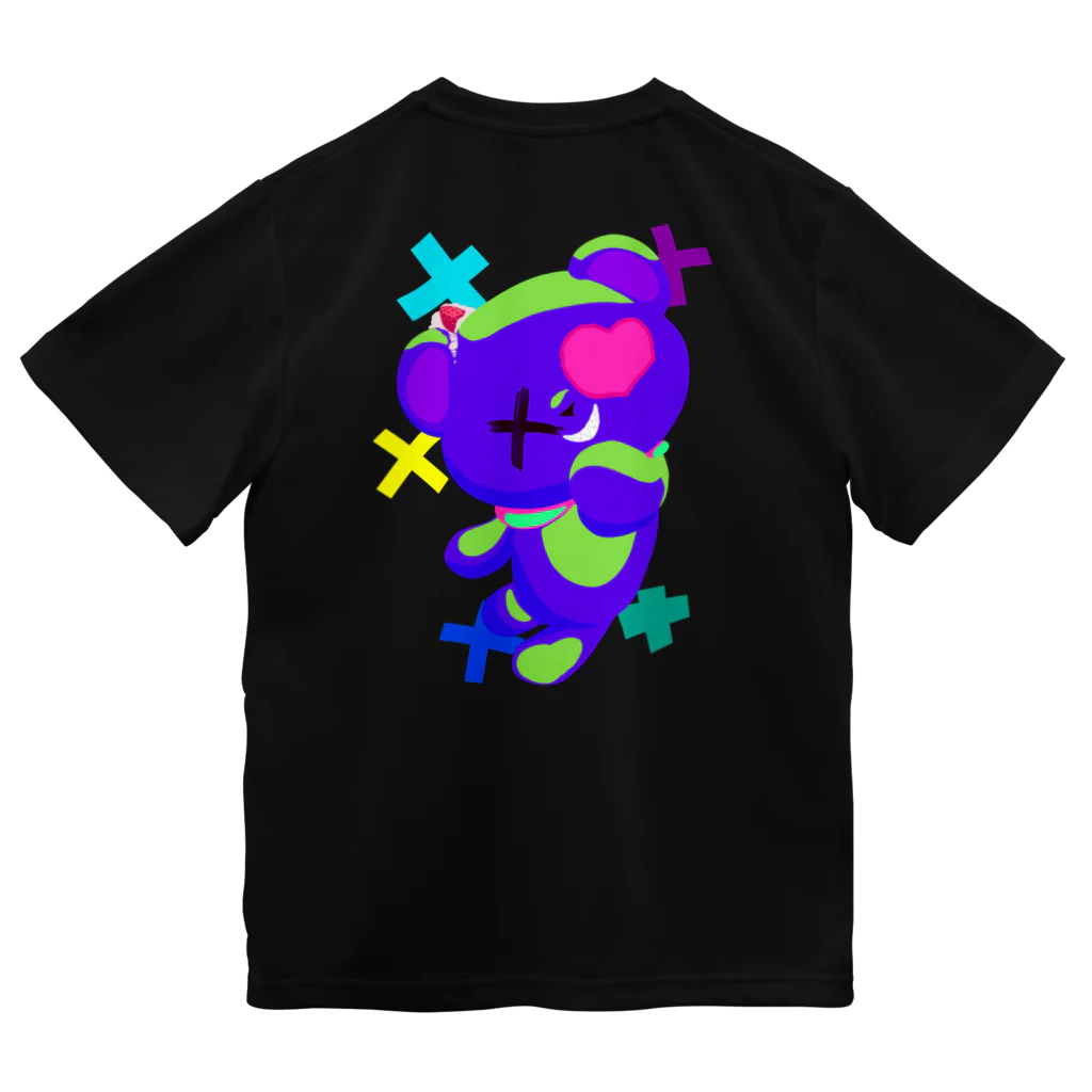 いかニゃあのバツギャララクマ ドライTシャツ