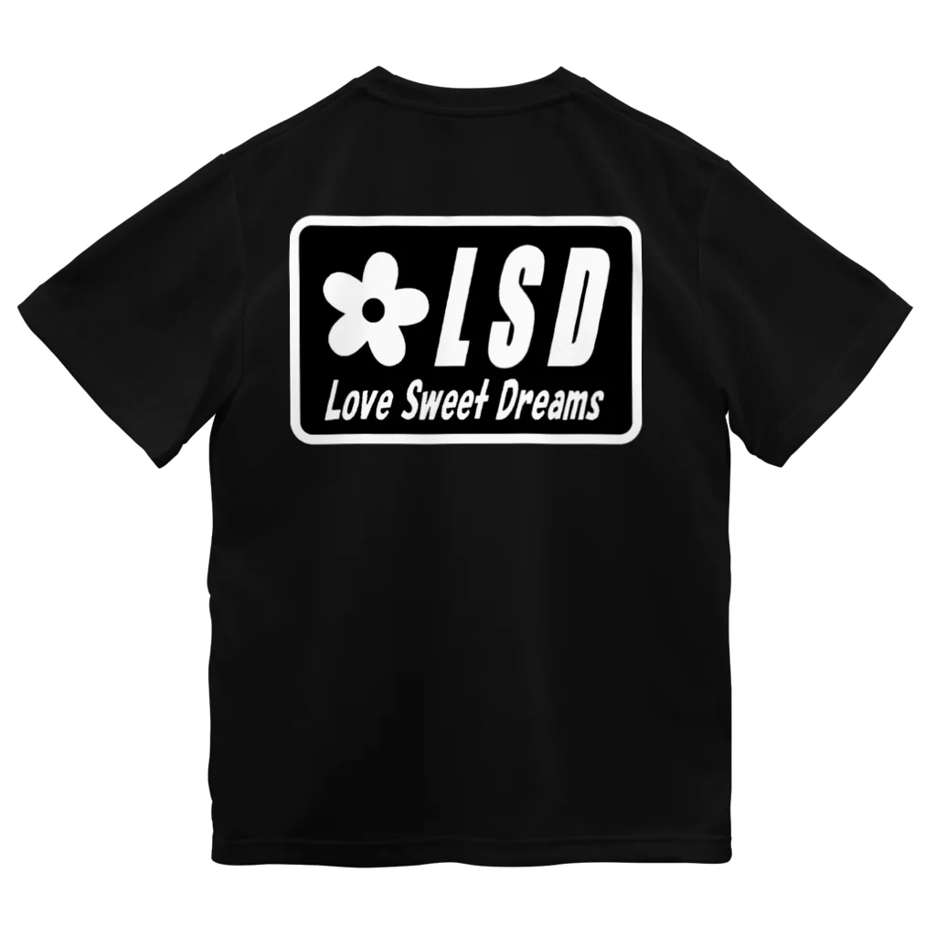 NOIR（ノアール）のBP　LSD LOGO　白枠 ドライTシャツ
