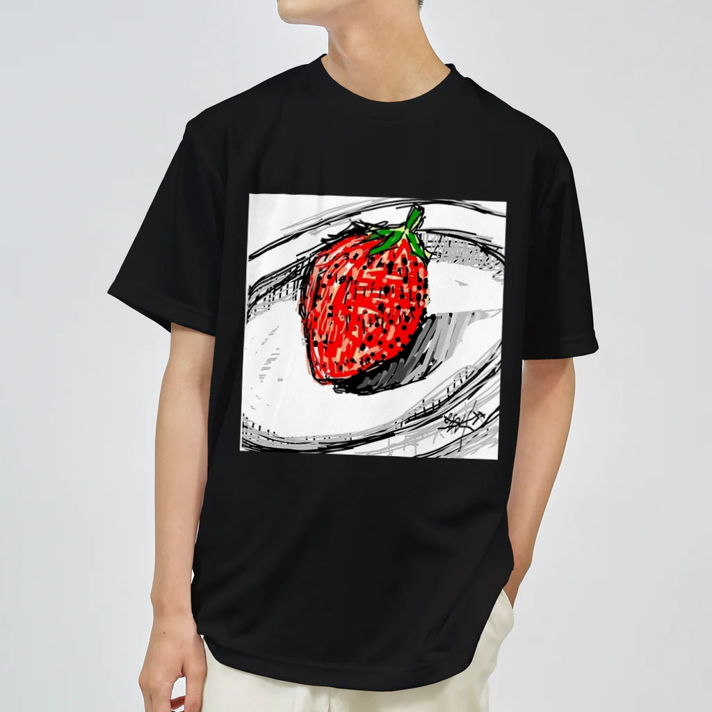 Kaedeのstrawberry ドライTシャツ