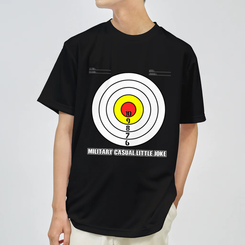 Military Casual LittleJoke のTARGET REDxYELLOW Dry T-Shirt