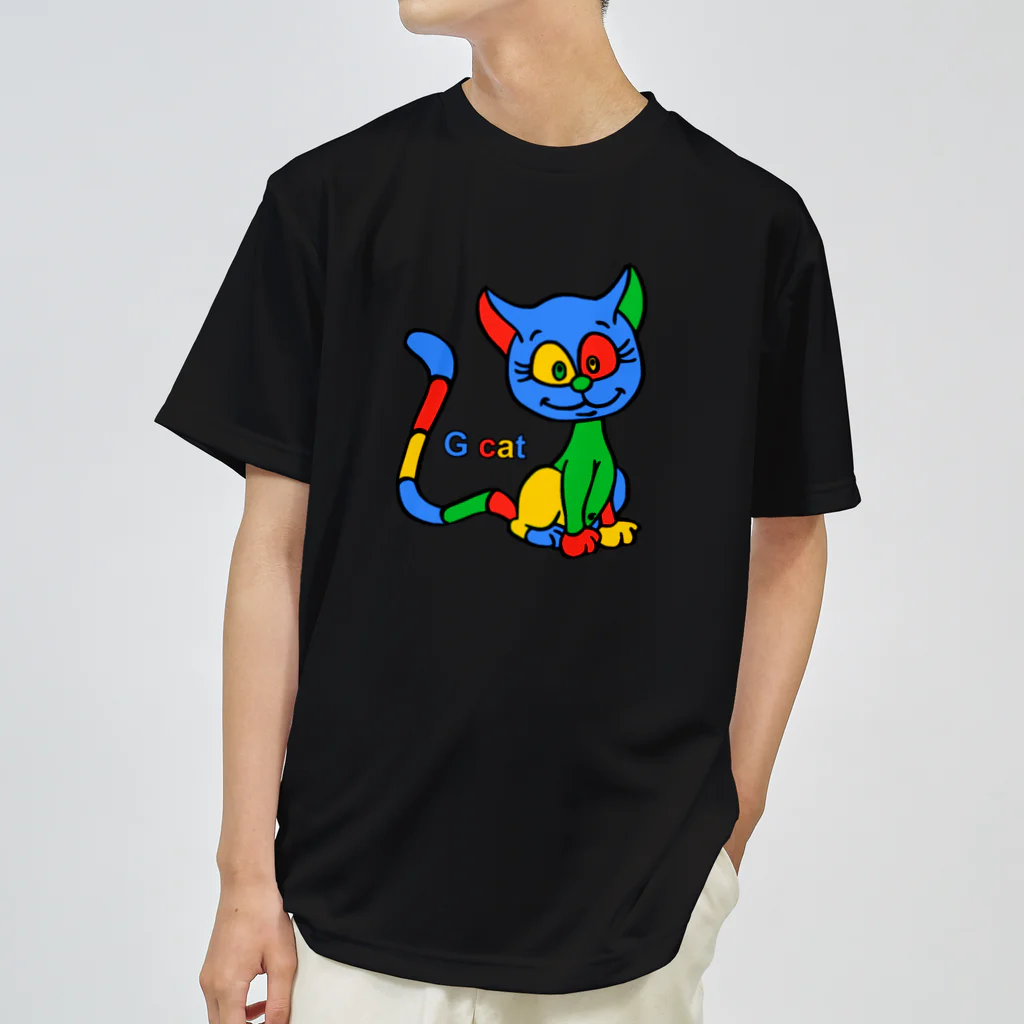 アインシュタインキャットのG cat ドライTシャツ