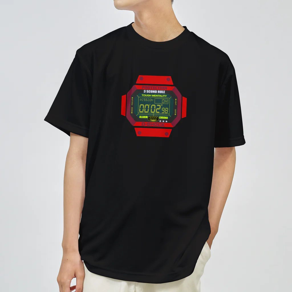 ヒロシオーバーダイブの紅いD-SHOCK Dry T-Shirt