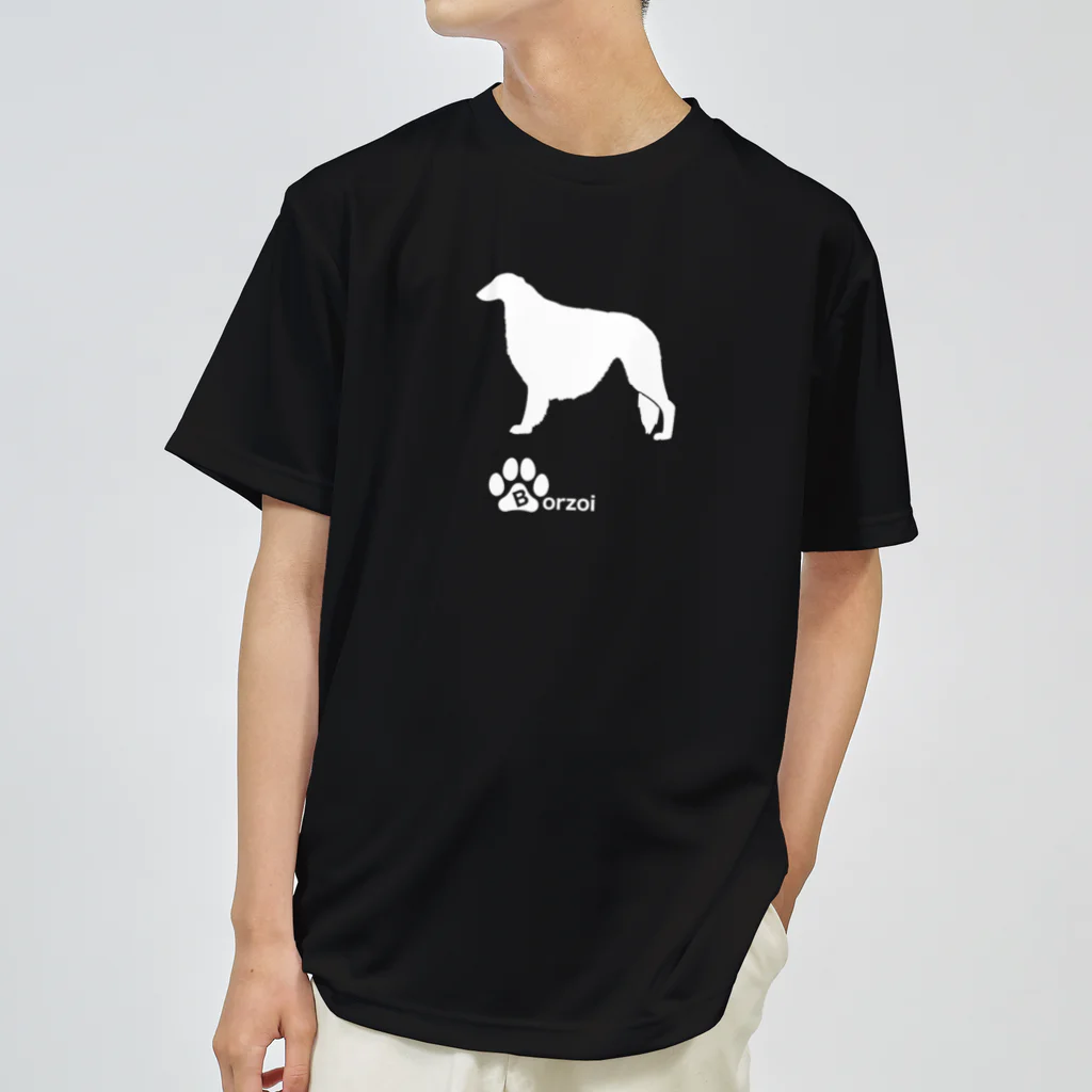 bow and arrow のボルゾイ Dry T-Shirt