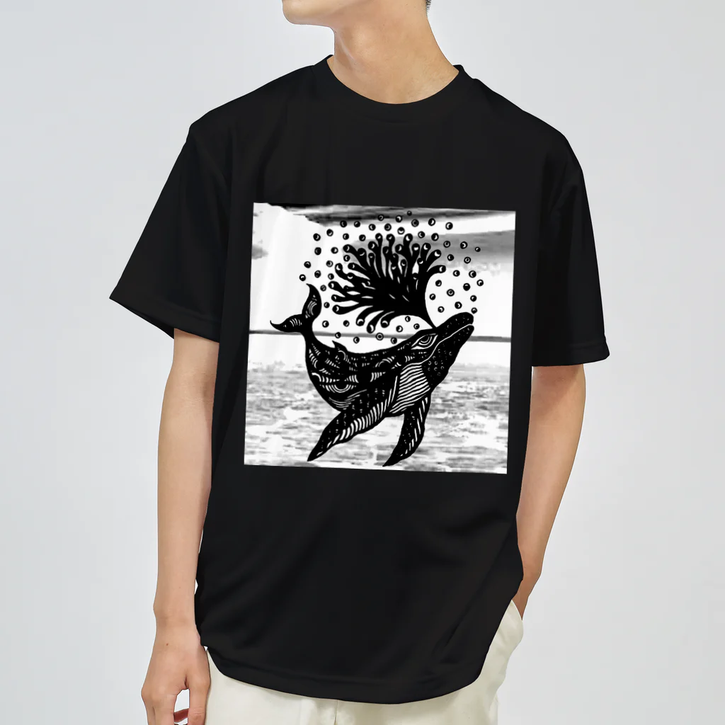 メノミのユメクジラ Dry T-Shirt