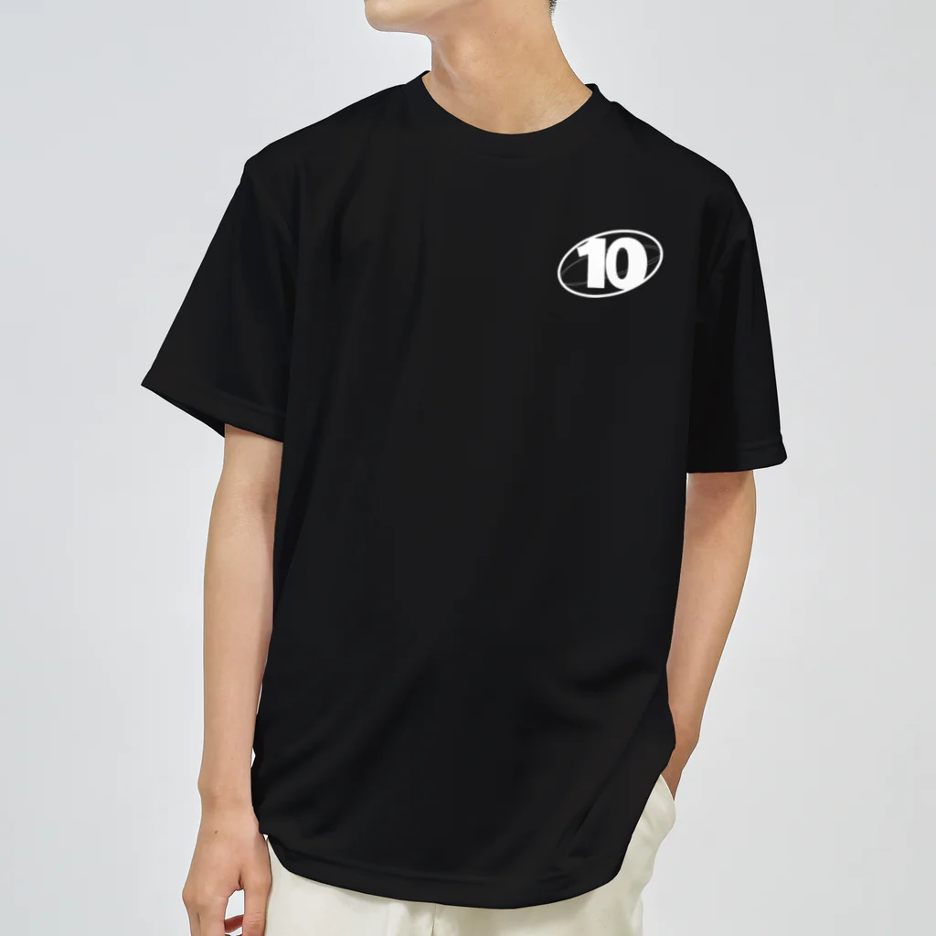 【闘球商店】タックルウォーズの【ラグビー】スタンドオフ専用No.10 Dry T-Shirt