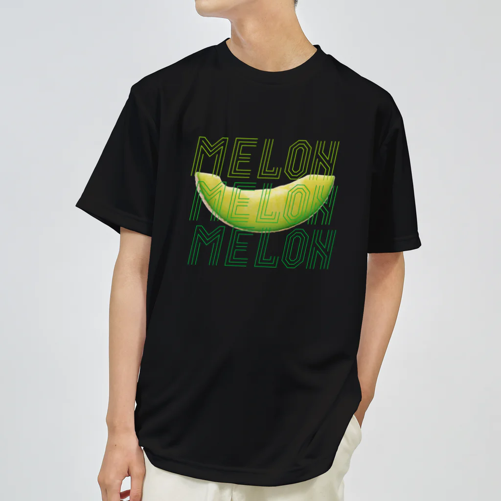 YOLKのメロン（MELON×3） ドライTシャツ