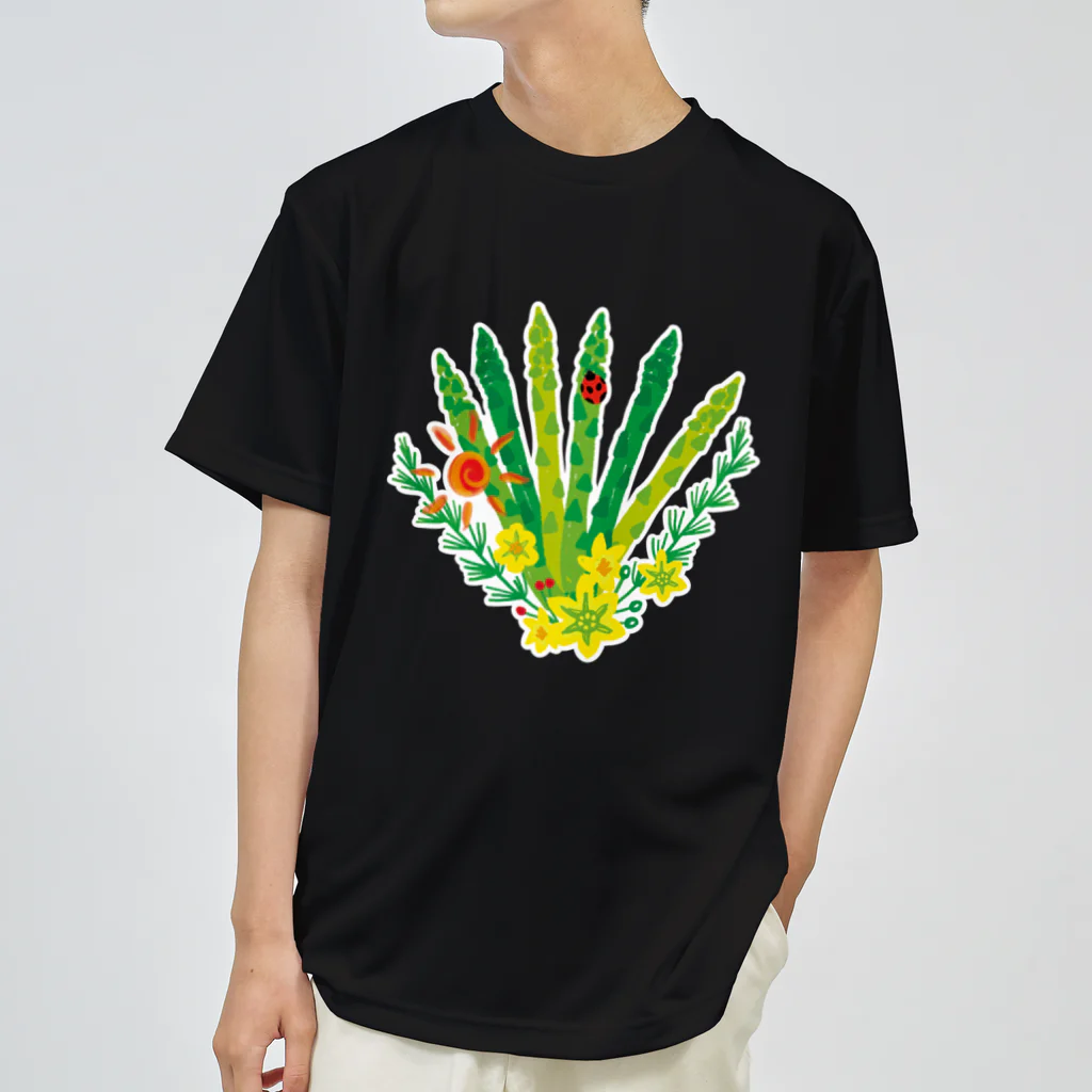 funBIO by erinaのアスパラガスの花束 Dry T-Shirt