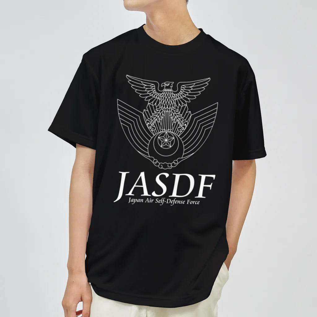 DRIPPEDのJASDF-JAPAN AIR SELF-DEFENSE FORCE-航空自衛隊ロゴ ドライTシャツ