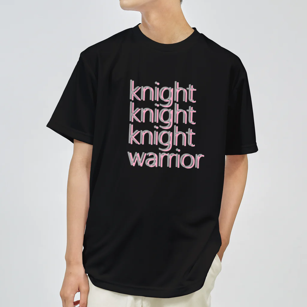 アルカナマイル SUZURI店 (高橋マイル)元ネコマイル店の3 knights,1 warrior(English ver.) Dry T-Shirt