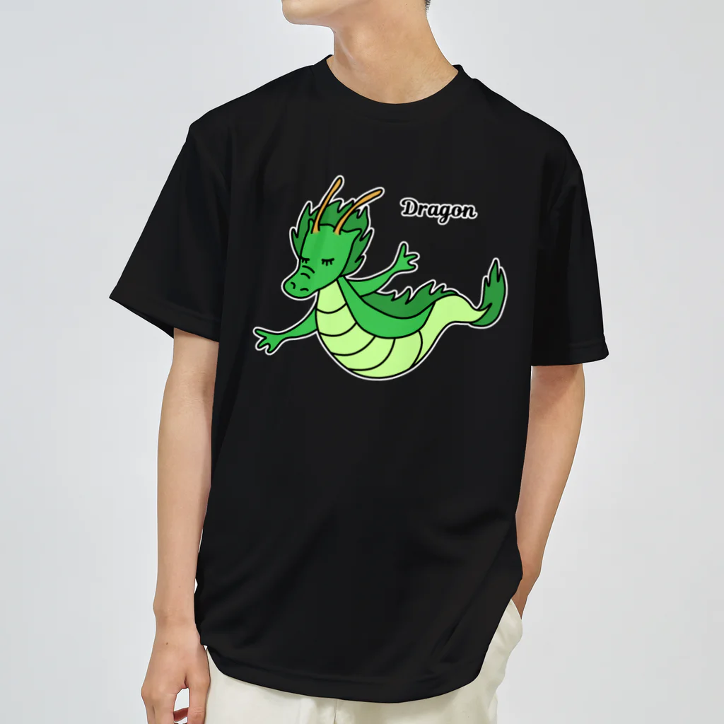 ハナのお店のドラゴン ドライTシャツ