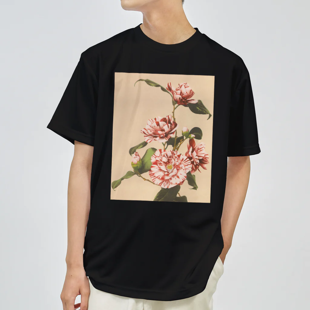 Japon mignonの椿 ドライTシャツ