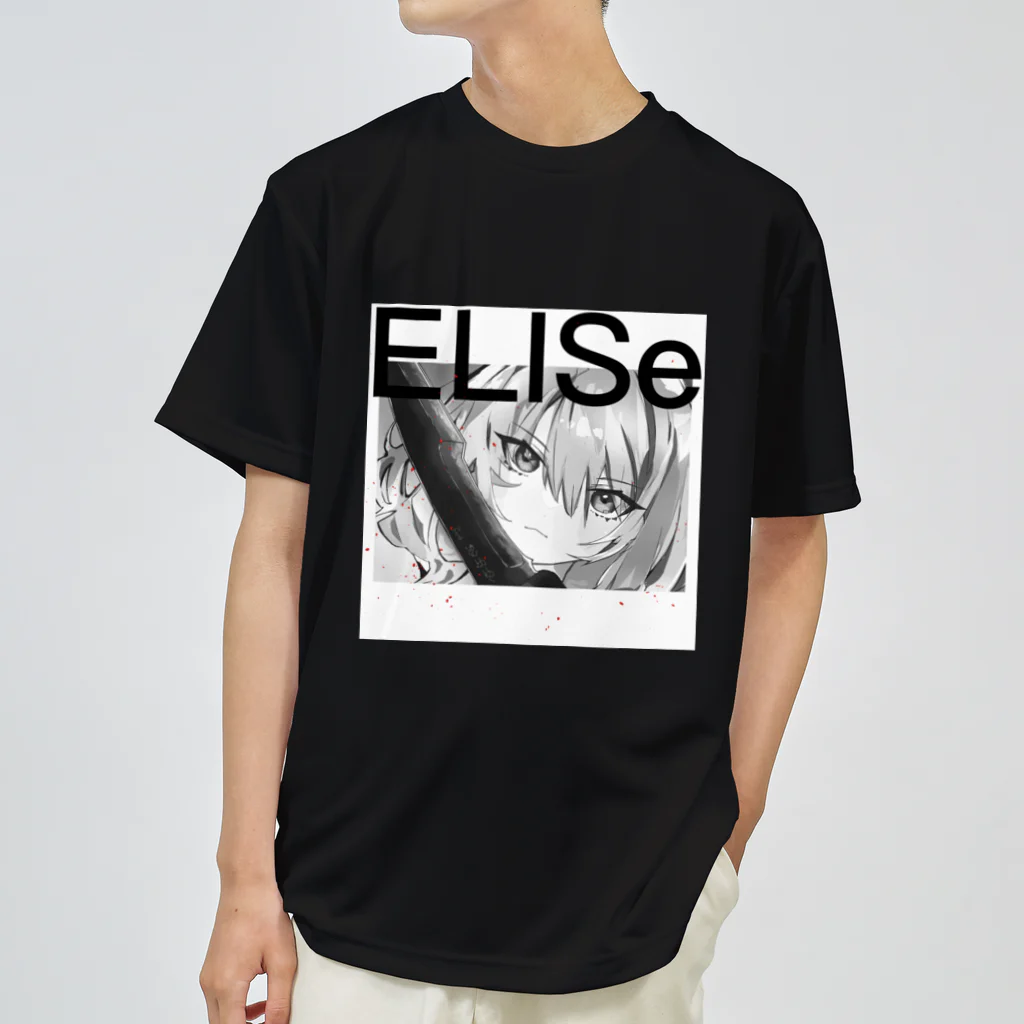 ELISeの【黒】ELISe ドライTシャツ