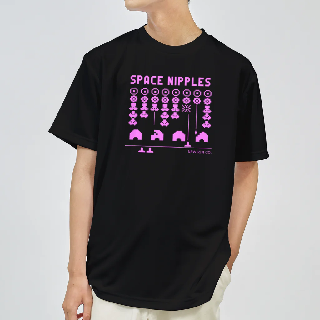 new-rinのSPACE NIPPLES ドライTシャツ