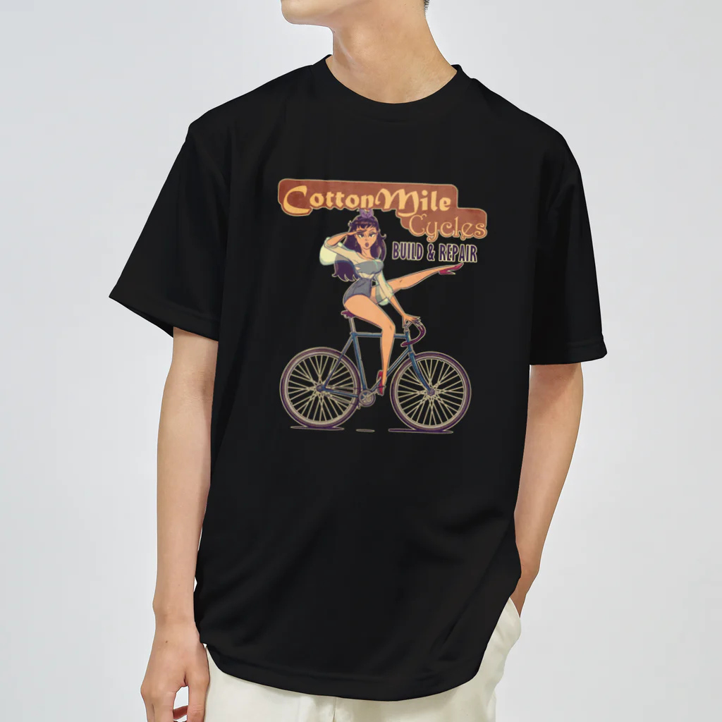 nidan-illustrationの"Cotton Mile Cycles" Dry T-Shirt